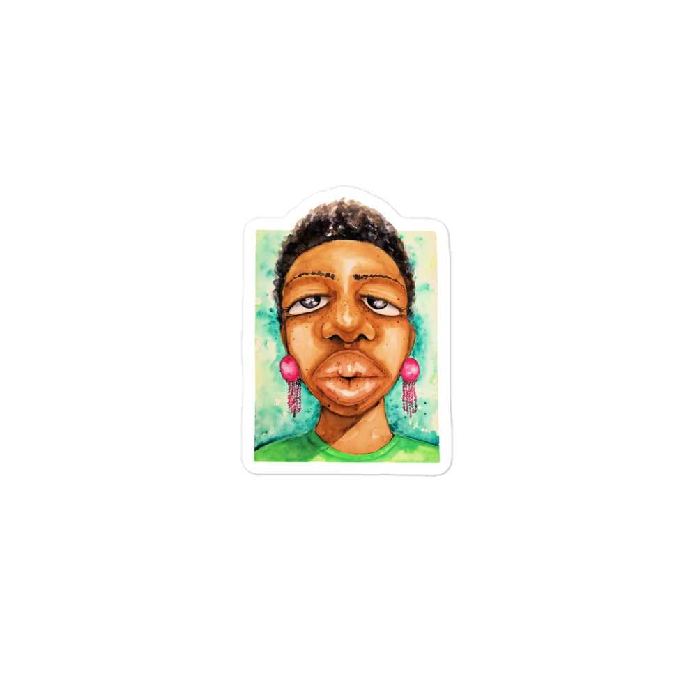 Jaded Bubble-Free Sticker