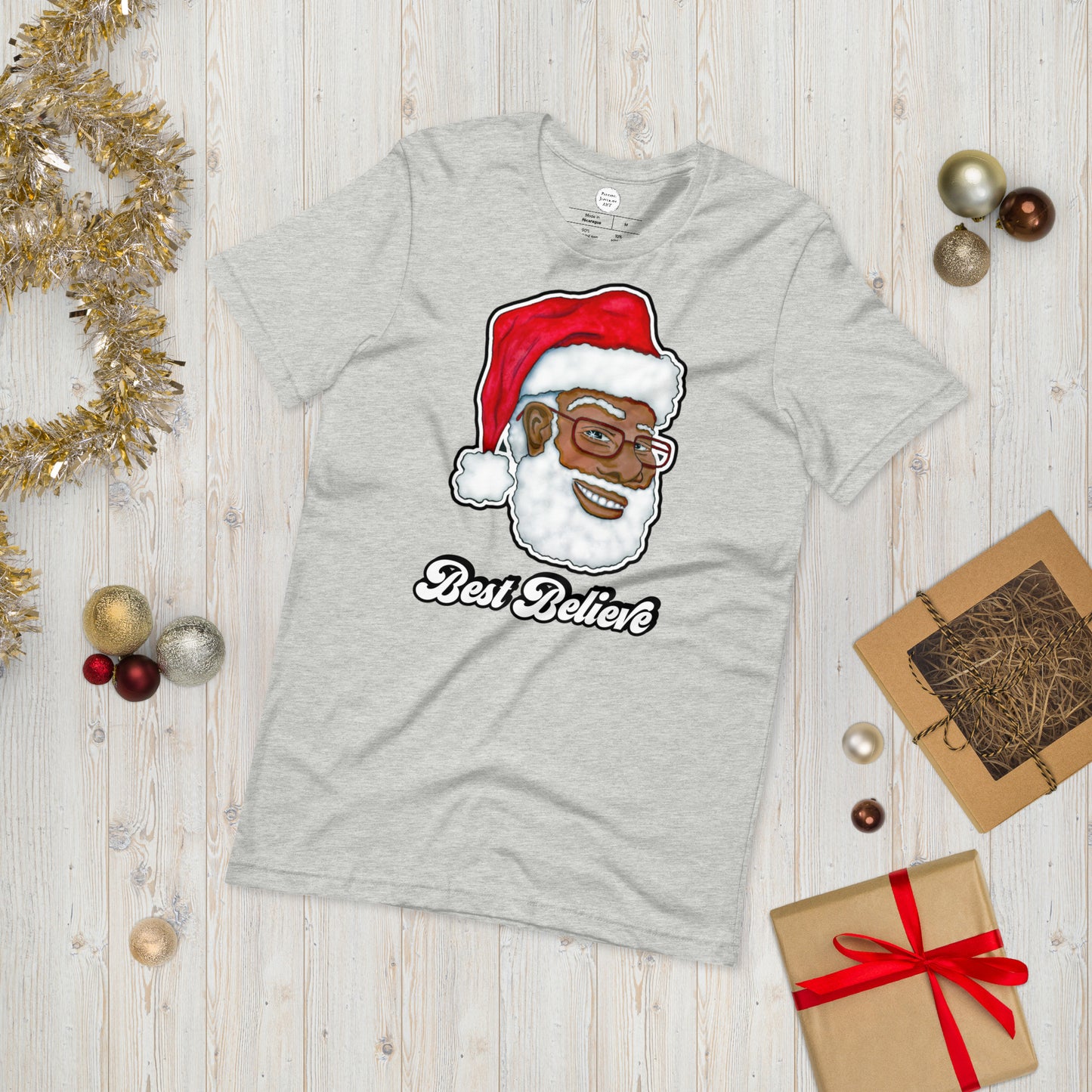 Santa "Best Believe" Unisex T-Shirt