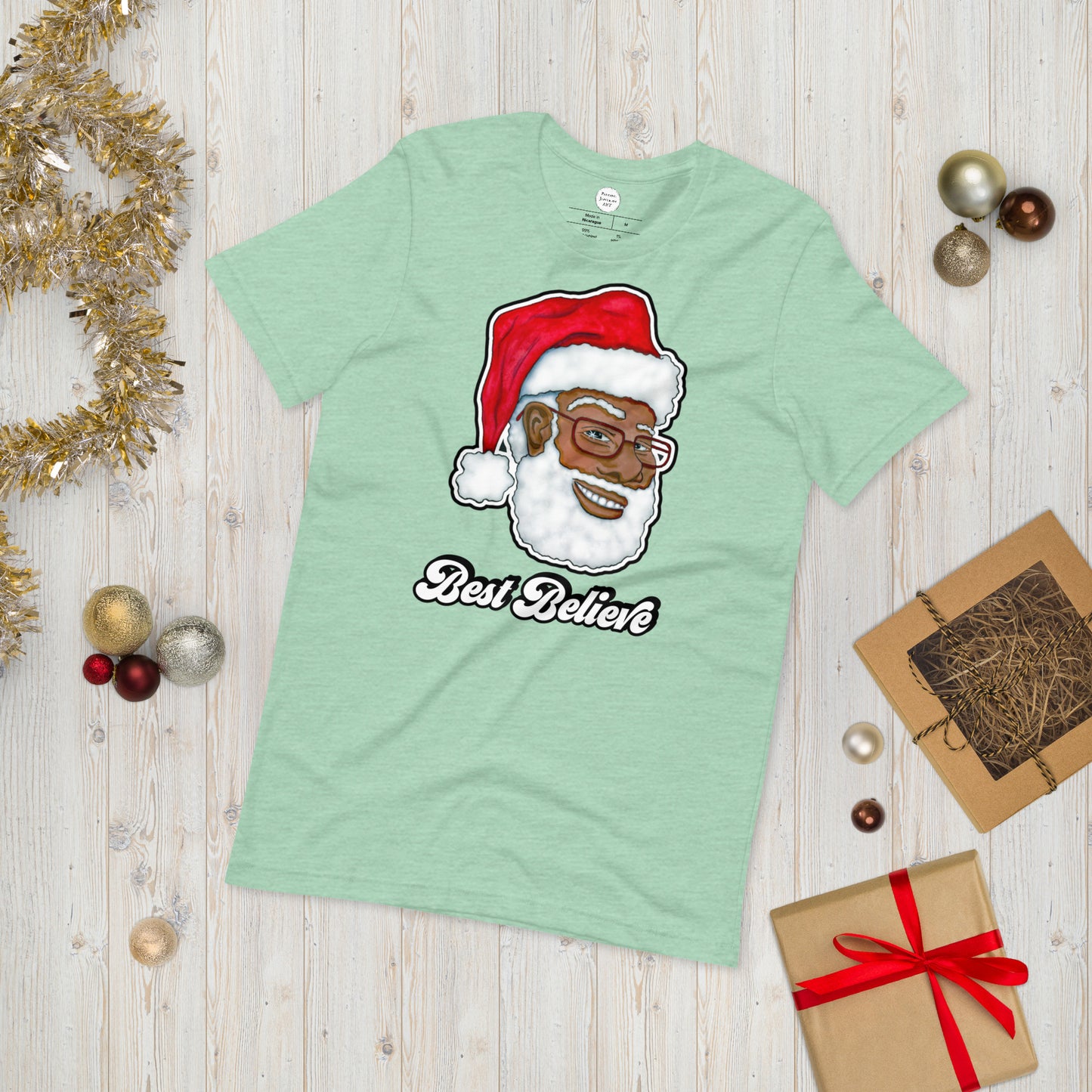 Santa "Best Believe" Unisex T-Shirt