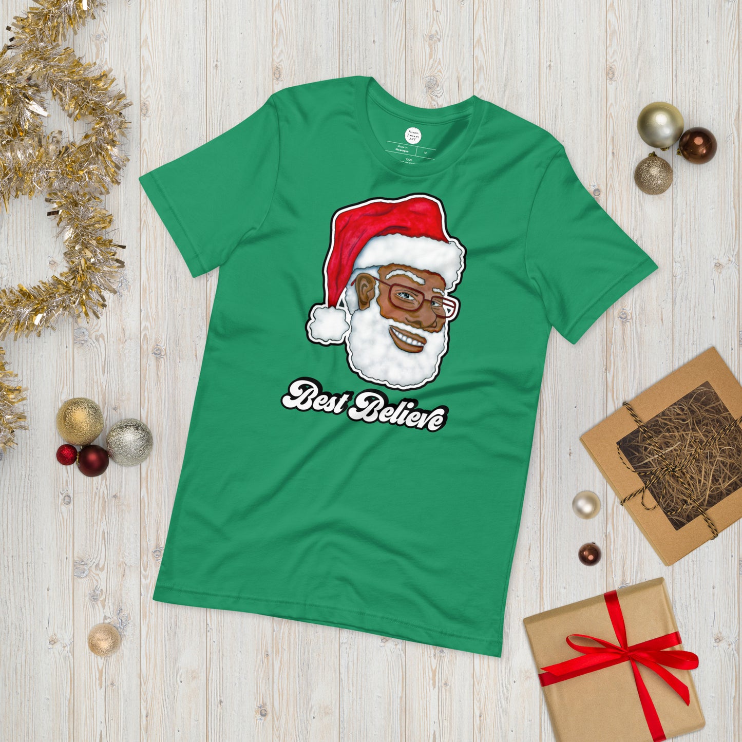 Santa "Best Believe" Unisex T-Shirt