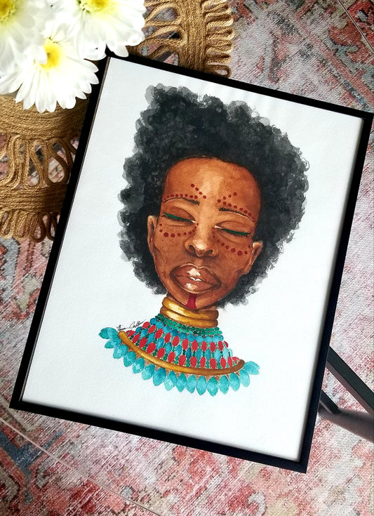 Folami - Framed Original
