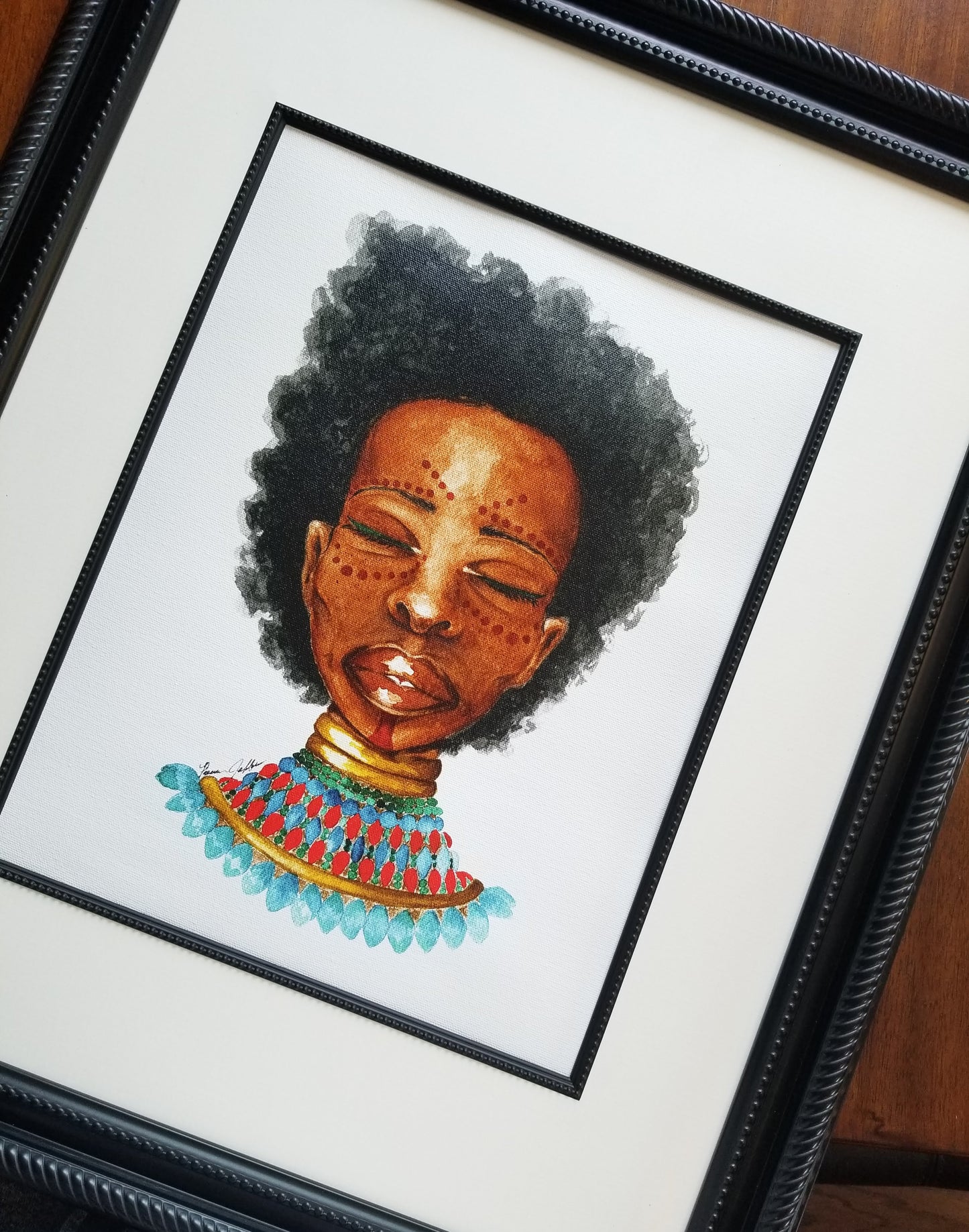 "Folami" Canvas Print | Limited Edition