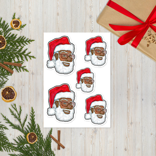 Santa Sticker Sheet